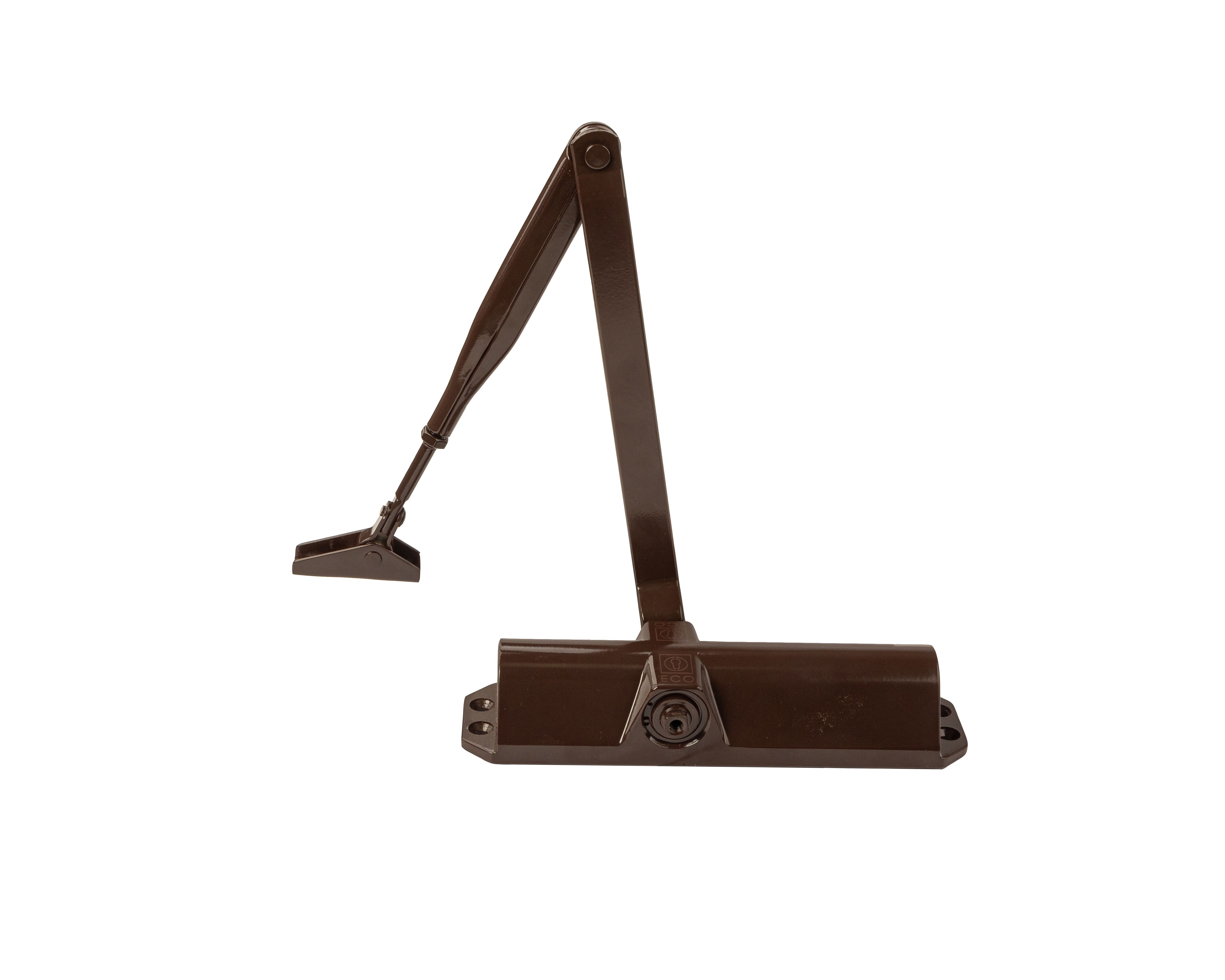 Доводчик ECO Schulte TS-10D EN2/3/4, с тягой, Коричневый RAL8017. Рис. 3 Доводчик ECO Schulte TS-10D EN2/3/4, с тягой, Коричневый RAL8017. Рис. 3