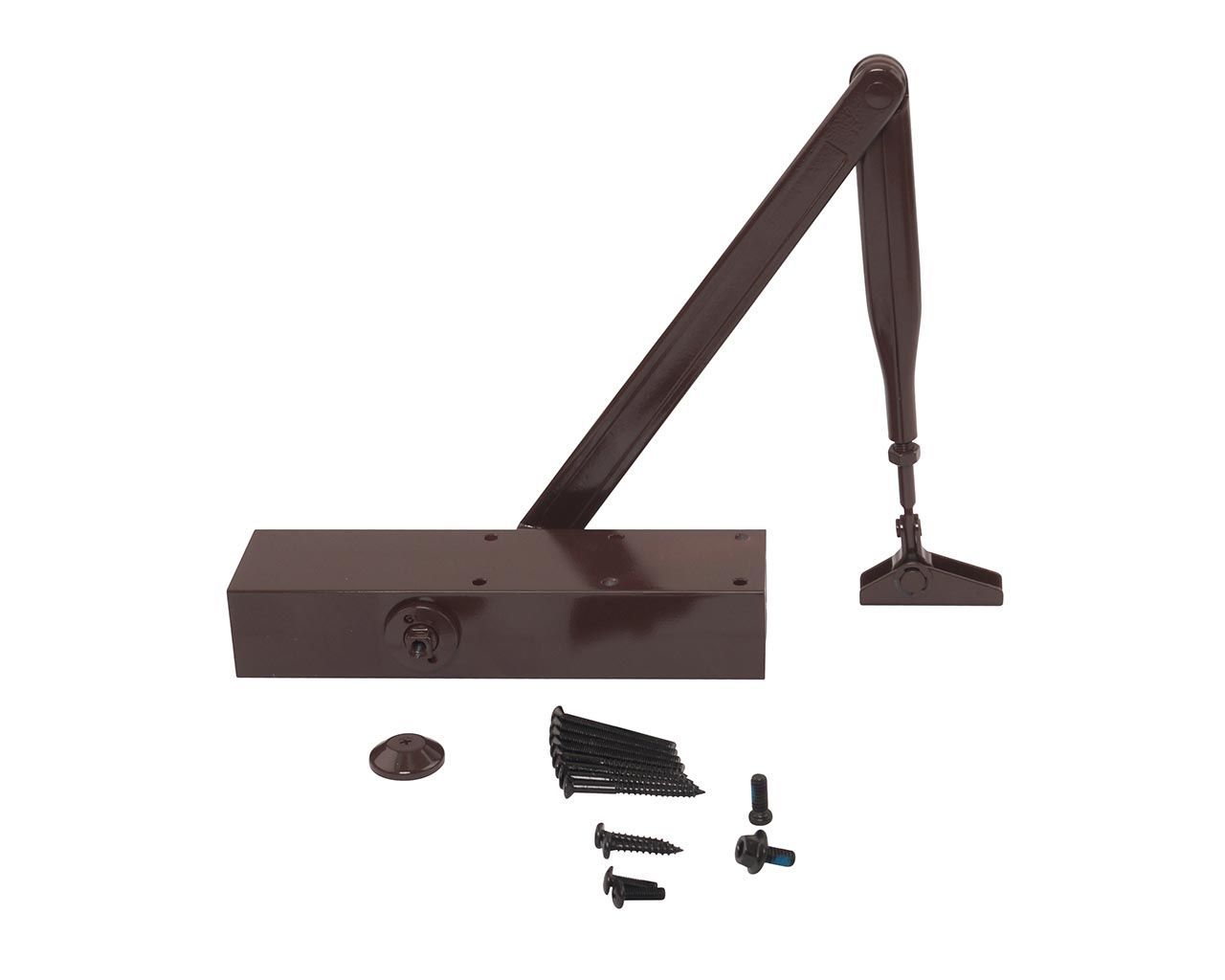 Доводчик ECO Schulte TS 11F EN2/3/4/5, с тягой, Коричневый RAL8017. Рис. 2