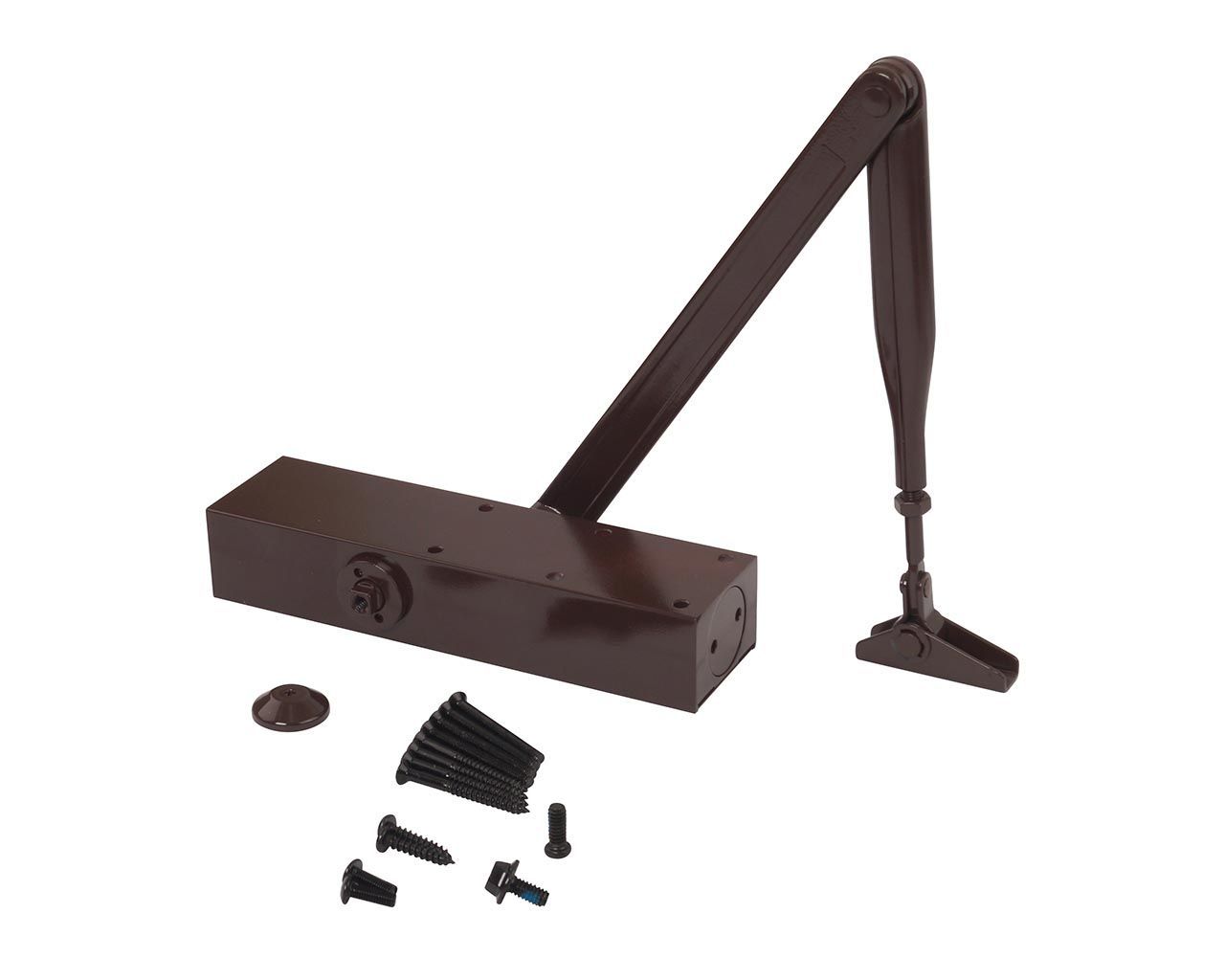 Доводчик ECO Schulte TS 11F EN2/3/4/5, с тягой, Коричневый RAL8017. Рис. 1