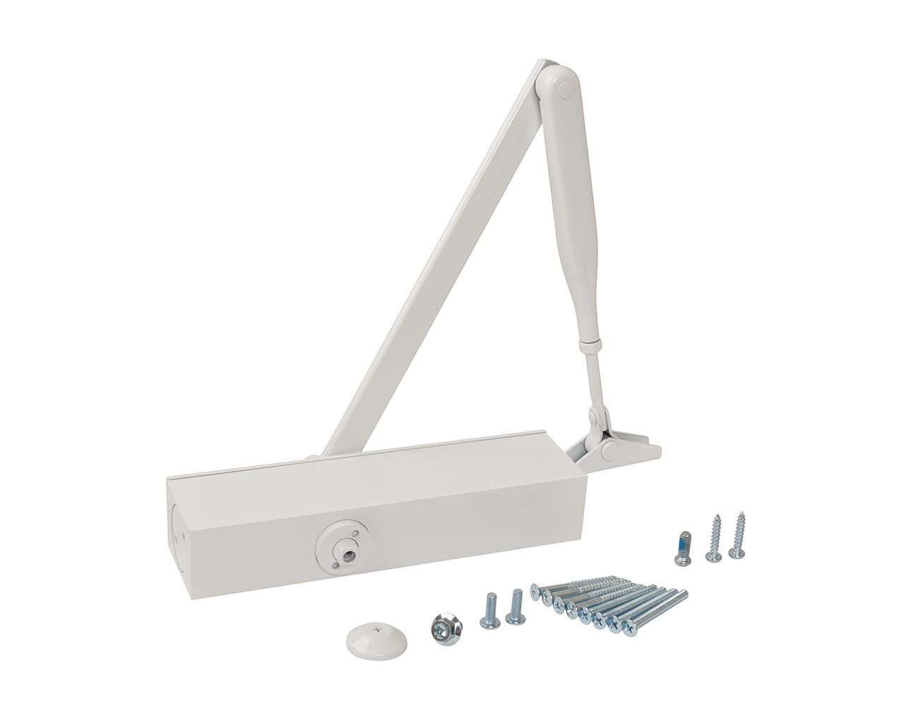 Доводчик ECO Schulte TS 11F EN2/3/4/5, с тягой, Белый RAL9016. Рис. 3 Доводчик ECO Schulte TS 11F EN2/3/4/5, с тягой, Белый RAL9016. Рис. 3