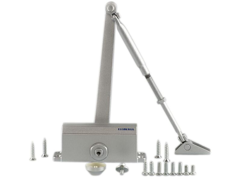 Доводчик Elementis 602 EN2 Серебристый RAL9006. Рис. 1 Доводчик Elementis 602 EN2 Серебристый RAL9006. Рис. 1