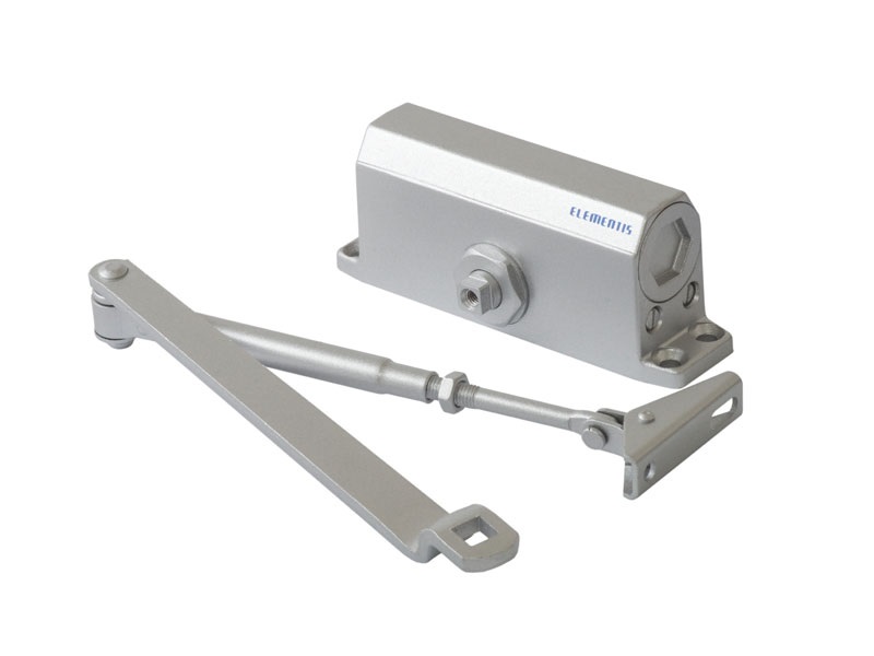 Доводчик Elementis 602 EN2 Серебристый RAL9006. Рис. 2