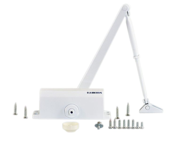 Доводчик Elementis 603 EN3 Белый RAL9016. Рис. 1