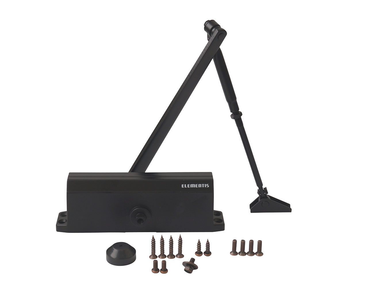 Доводчик Elementis 604, EN4 Черный RAL9005. Рис. 2