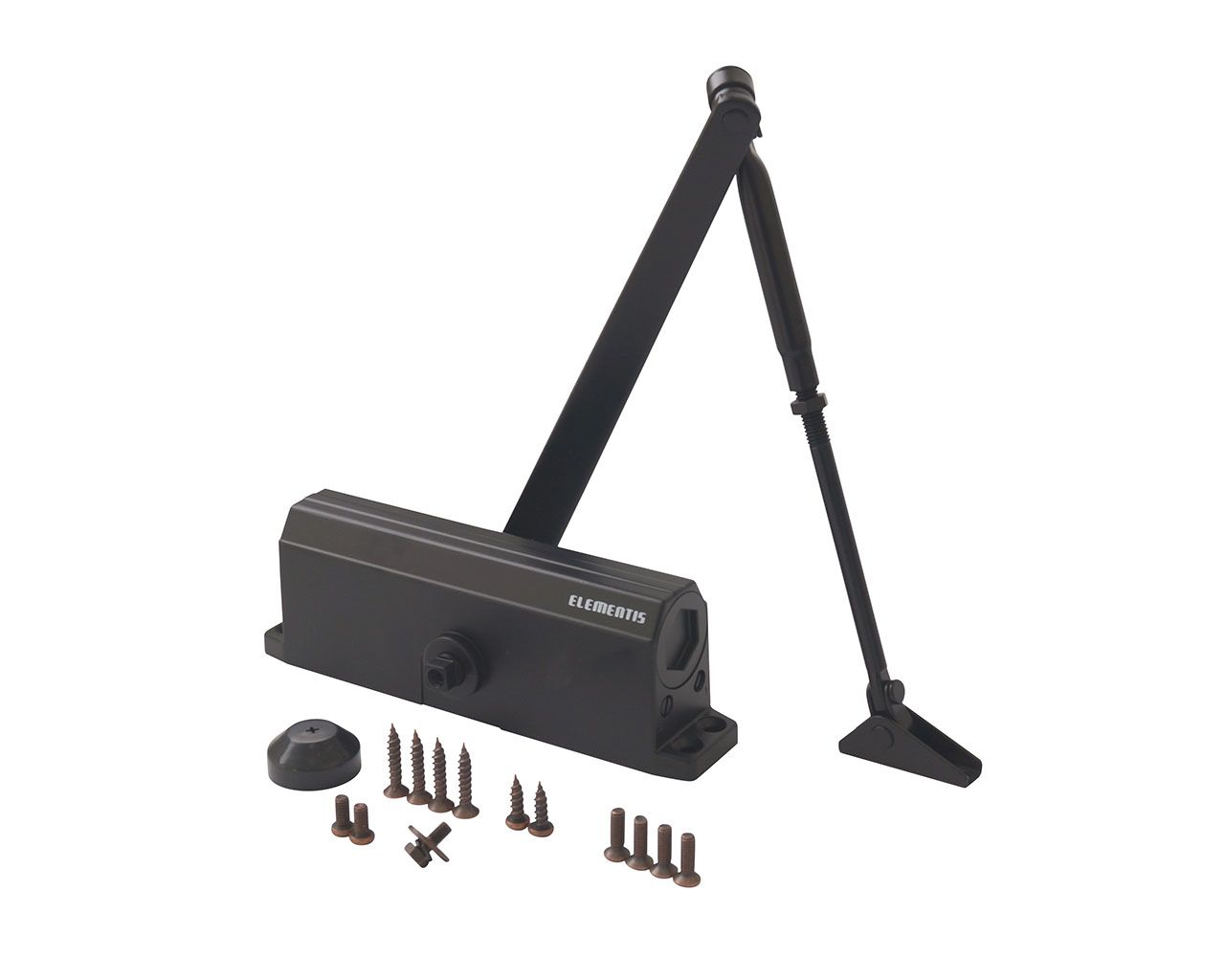 Доводчик Elementis 604, EN4 Черный RAL9005. Рис. 1 Доводчик Elementis 604, EN4 Черный RAL9005. Рис. 1