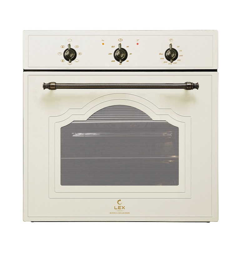 Духовой шкаф EDM 6075 C IV Light, ширина 600 мм, белый антик. Рис. 1