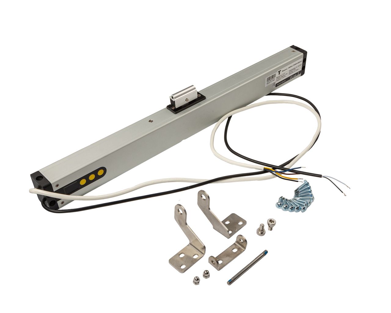 Электропривод цепной PRO Синхро с регулировкой выхода до 400мм, 230В, серый. Рис. 1