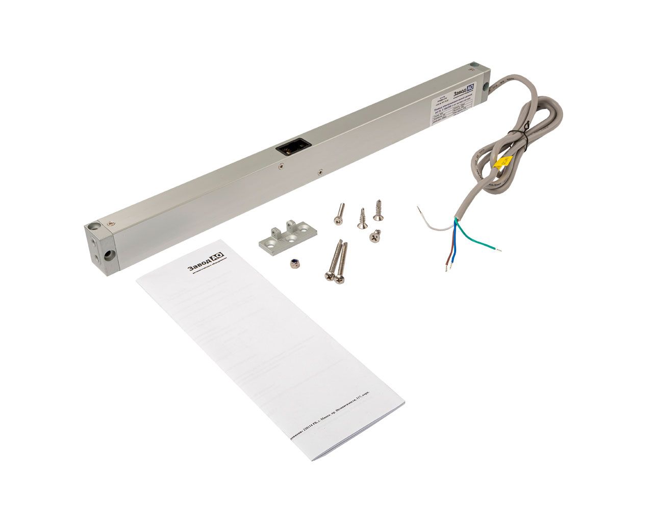 Электропривод цепной AO DL S 350/200, без креплений, 24V, 350H, длина хода 200мм. для скрытого или накладного монтажа, серый