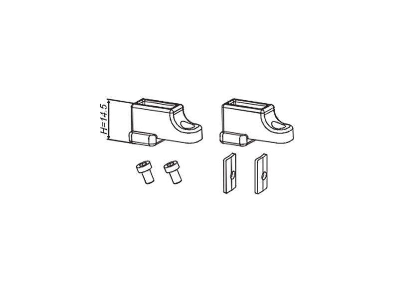 Элемент соединительный для ручки 1107.00, 14.5 мм