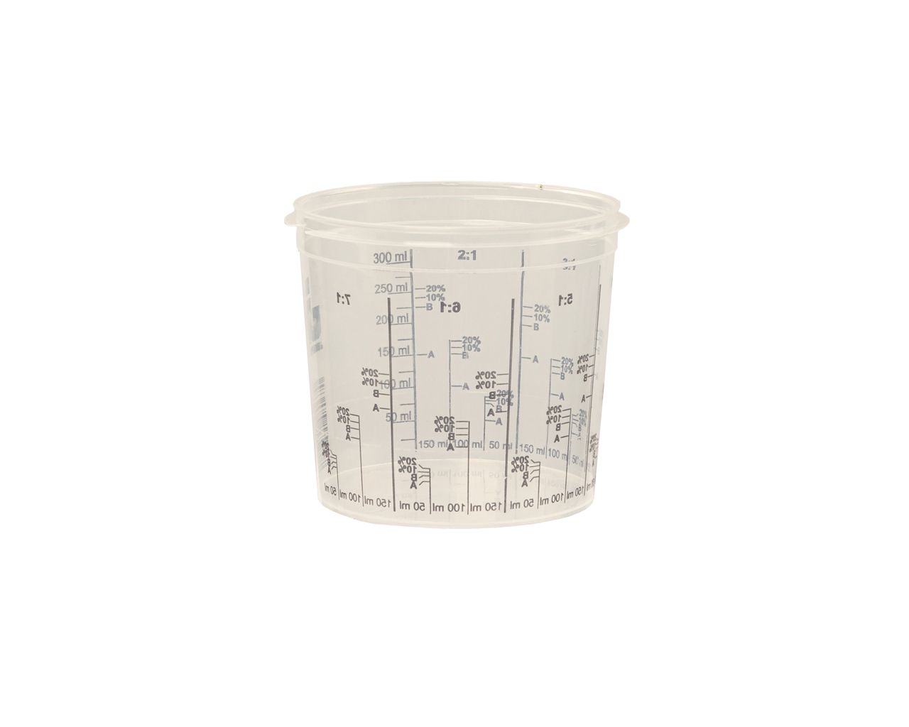 Емкость пластиковая 0,385л без крышки для смешивания краски
