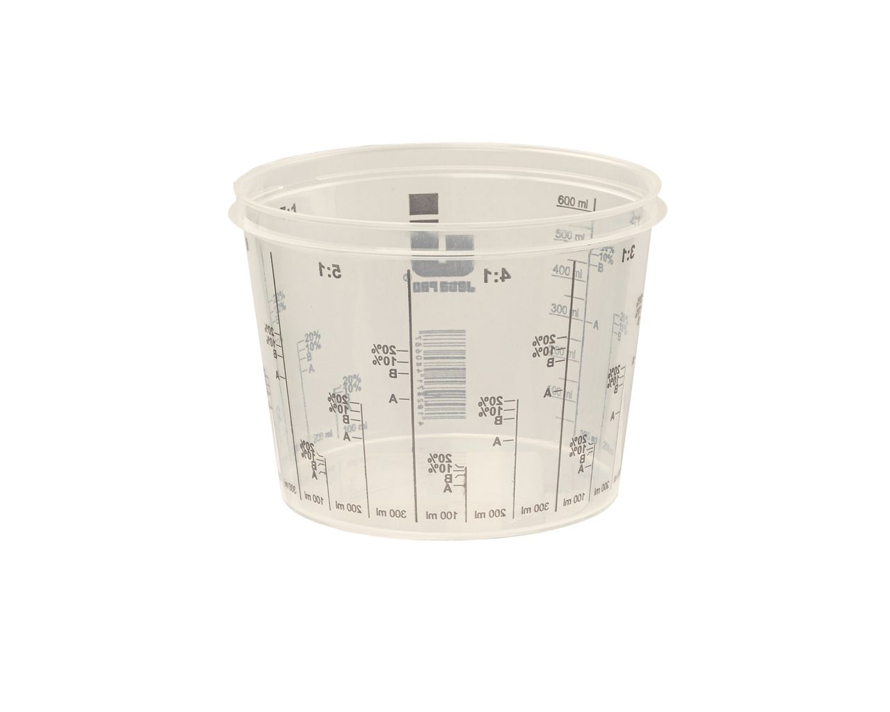 Емкость пластиковая 0,75л без крышки для смешивания краски. Рис. 2 Емкость пластиковая 0,75л без крышки для смешивания краски. Рис. 2