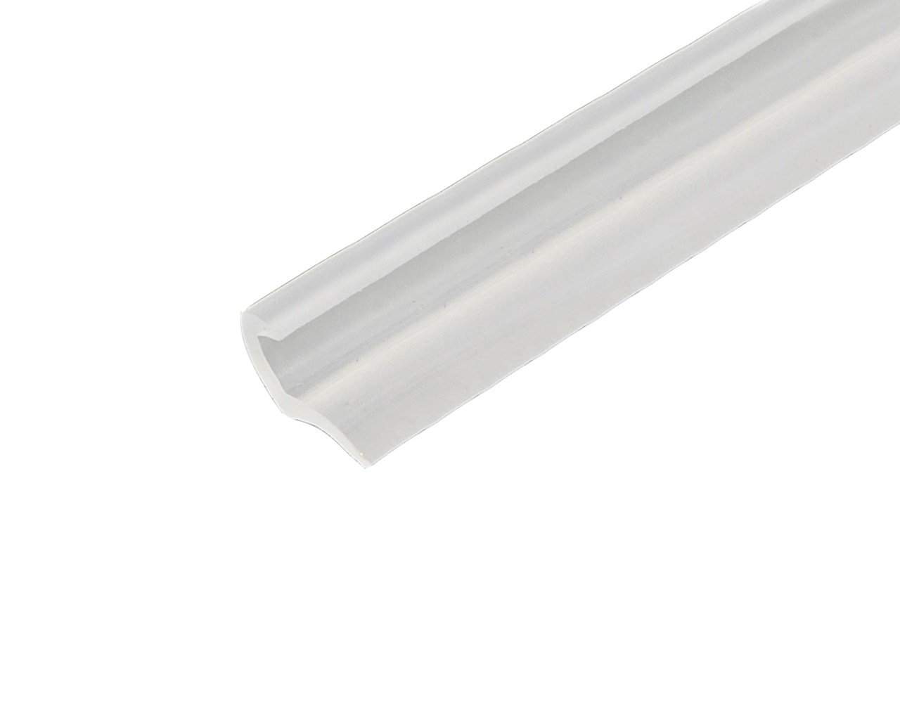 FIRMAX Уплотнитель ПВХ под вставку 4мм, бесцветный, L-образный