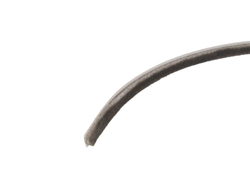 Уплотнитель щеточный самоклеящийся, FIRMAX, 9х6мм, светло-серый. Рис. 1