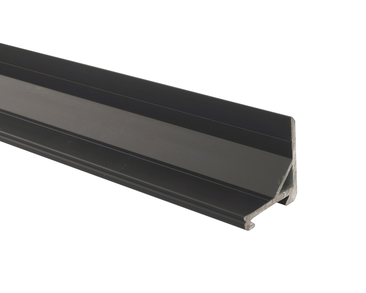 FM183 Кронштейн стеновой для направляющей FM186, L-2000 мм, черный. Рис. 1