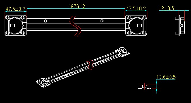 FM203 Корректор фасада накладной, L=1000-2700 мм, FIRMAX.. Рис. 2 FM203 Корректор фасада накладной, L=1000-2700 мм, FIRMAX.. Рис. 2