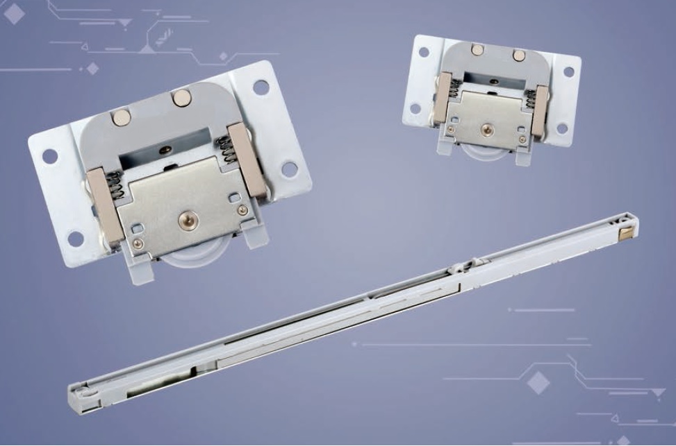 FM309 Комплект врезных роликов и доводчиков на 1 дверь, FIRMAX.. Рис. 2