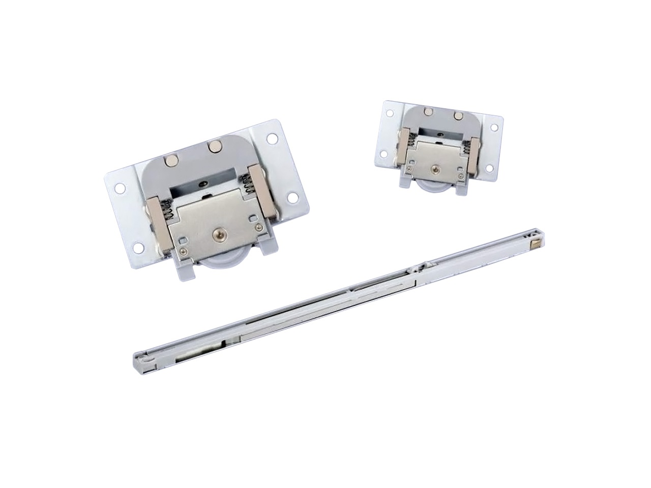 FM309 Комплект врезных роликов и доводчиков на 1 дверь, FIRMAX.. Рис. 1