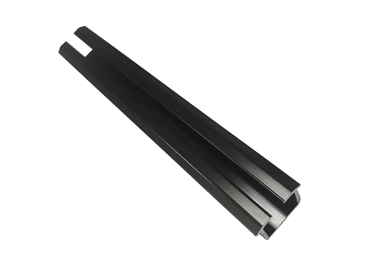 FM309 Направляющая универсальная, врезной монтаж, черный, L=3000мм, FIRMAX.. Рис. 1