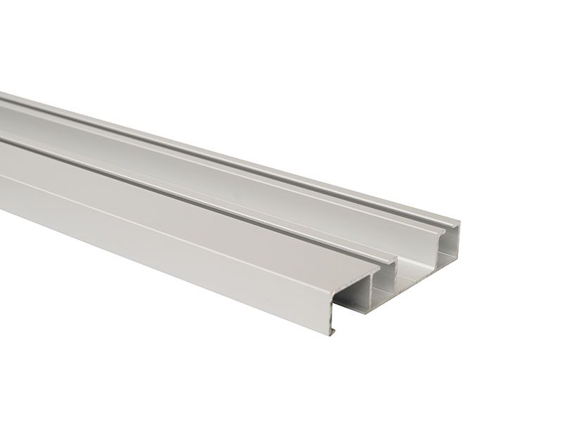 FM409 Направляющая верхняя, накладной монтаж, серебро, L=3000 мм, FIRMAX.. Рис. 1