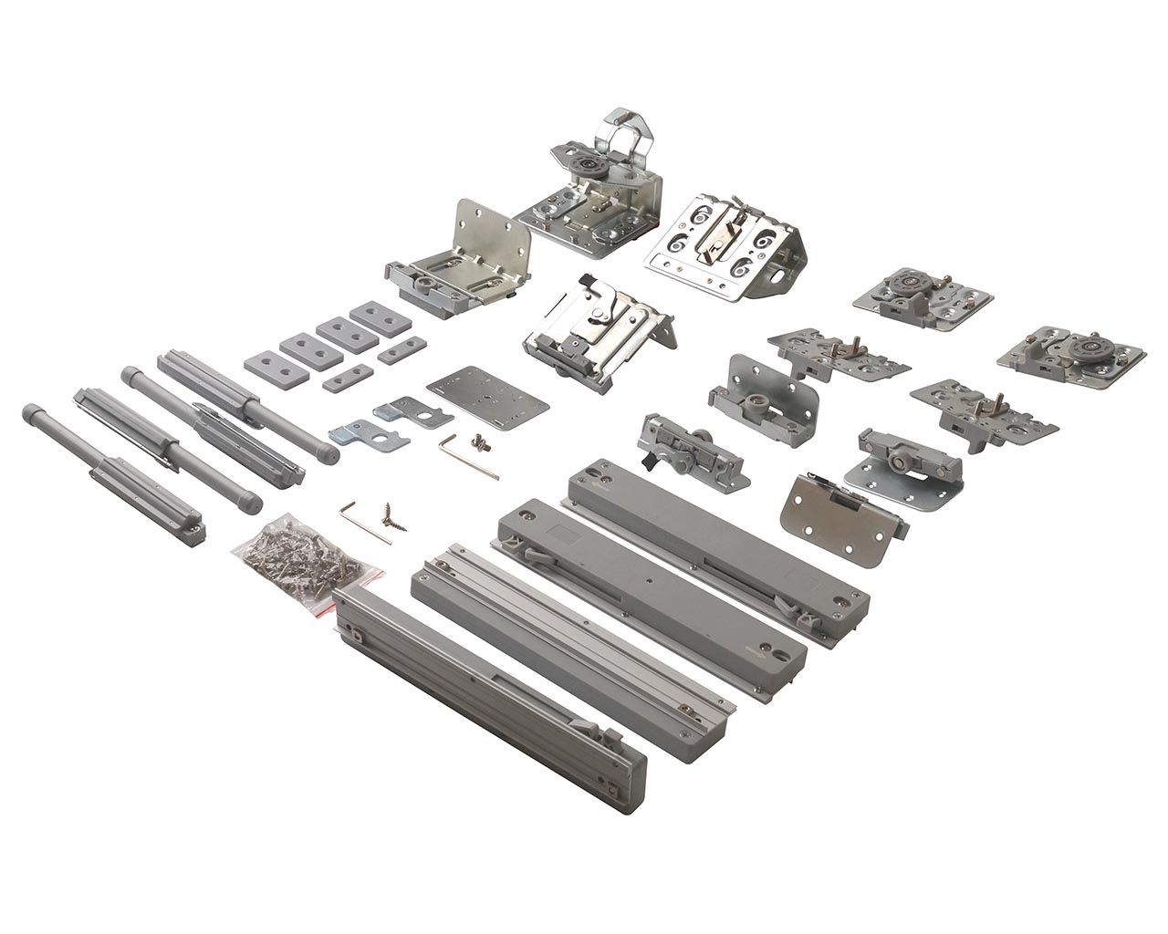 FM509 Комплект накладных роликов и доводчиков на 3 двери, FIRMAX.. Рис. 3 FM509 Комплект накладных роликов и доводчиков на 3 двери, FIRMAX.. Рис. 3