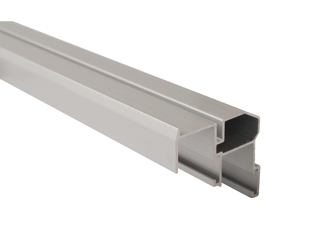 FM509 Направляющая нижняя, накладной монтаж, серебро, L=5000 мм, FIRMAX.. Рис. 1 FM509 Направляющая нижняя, накладной монтаж, серебро, L=5000 мм, FIRMAX.. Рис. 1