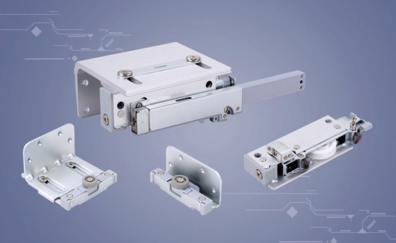 FM602 Комплект накладных роликов и доводчиков на 3 двери, FIRMAX.. Рис. 2