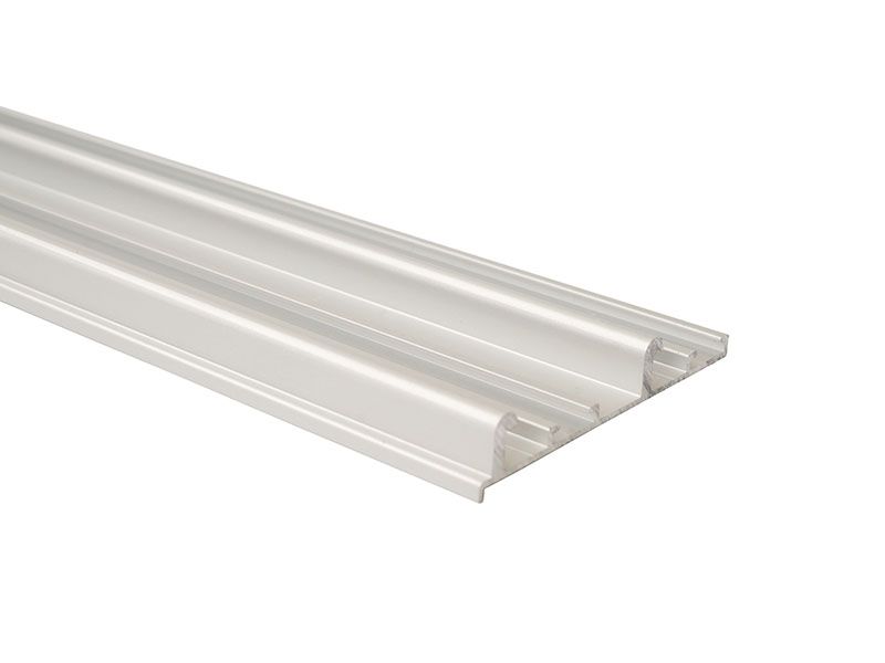 FM602 Направляющая верхняя, накладной монтаж, серебро, L=5000 мм, FIRMAX.