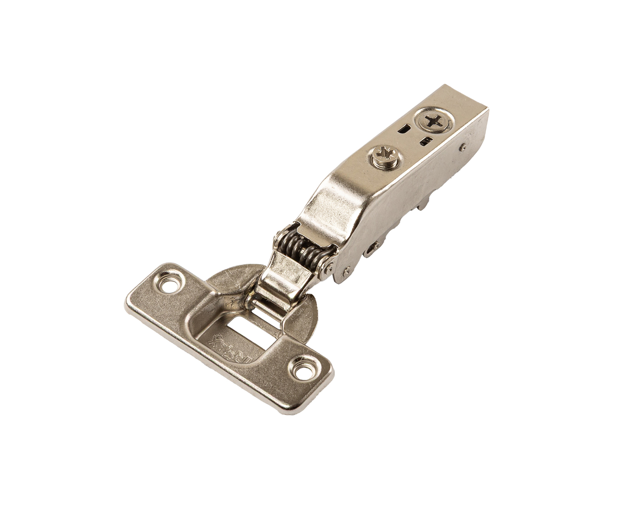 Петля для тонких (10-20мм) накладных дверей Firmax Advanced PLUS, без доводчика, Anyway Click-On, угол открывания 110°, 52мм. Рис. 1 Петля для тонких (10-20мм) накладных дверей Firmax Advanced PLUS, без доводчика, Anyway Click-On, угол открывания 110°, 52мм. Рис. 1