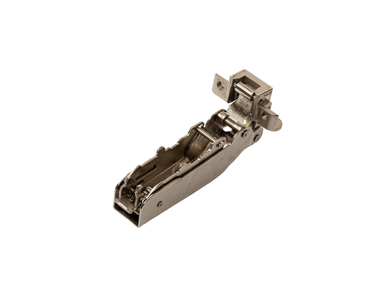 Петля для накладных алюминиевых фасадов (+2 винта) Firmax Advanced PLUS, без пружины, Anyway Click-On, угол открывания 110гр, (толщина рамки 19-22мм). Рис. 2 Петля для накладных алюминиевых фасадов (+2 винта) Firmax Advanced PLUS, без пружины, Anyway Click-On, угол открывания 110гр, (толщина рамки 19-22мм). Рис. 2