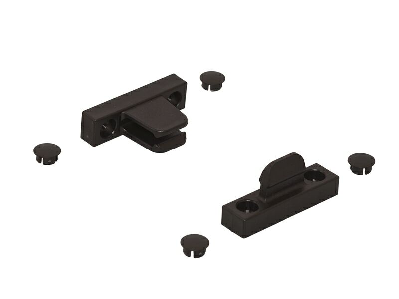 Фиксатор створки (комплект), черный R06.2. Рис. 1