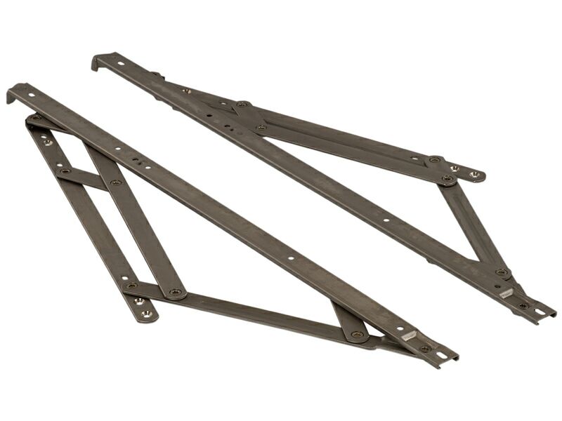 Ножницы фрикционные тип Р для фрамуг с верхним подвесом до 1800мм, 2 штуки, 08541000N. Рис. 1