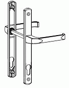 Гарнитур нажимной сплошной Elementis PZ/25/85/8 (длина штифта 120мм) Белый RAL9016. Рис. 2 Гарнитур нажимной сплошной Elementis PZ/25/85/8 (длина штифта 120мм) Белый RAL9016. Рис. 2