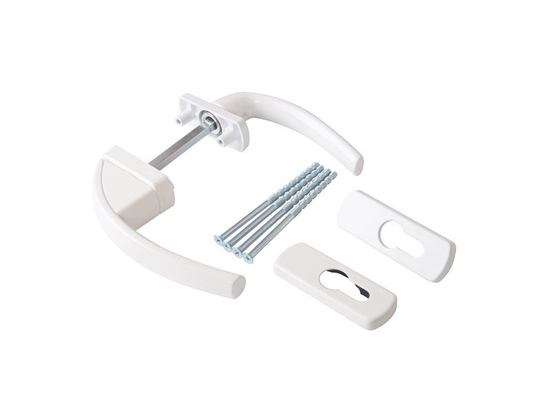 Гарнитур для балконной двери Roto SWING белый R 07.2. Рис. 1 Гарнитур для балконной двери Roto SWING белый R 07.2. Рис. 1