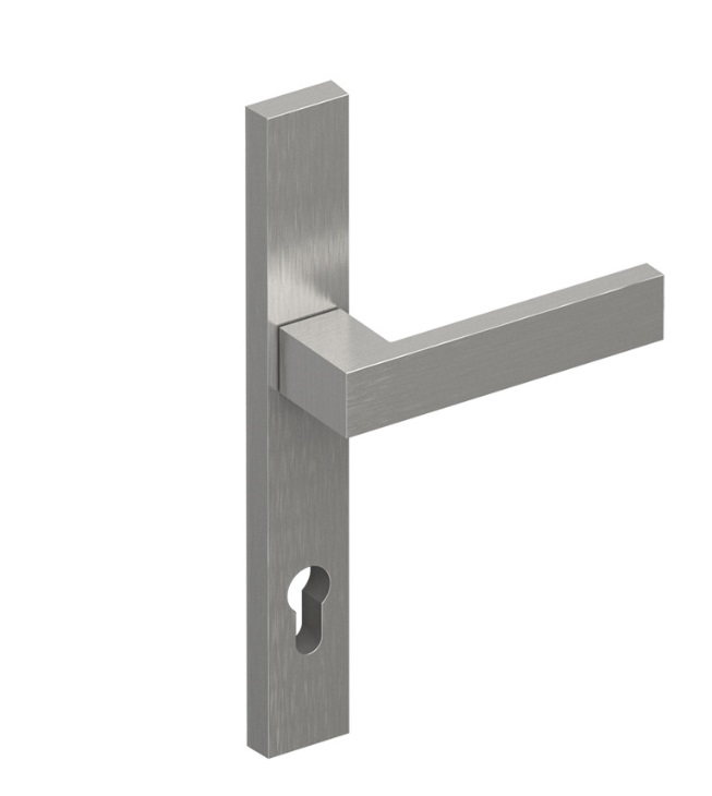 Гарнитур нажимной подпружиненный Dublin 35 PZ/92/35/245, INOX. Рис. 1