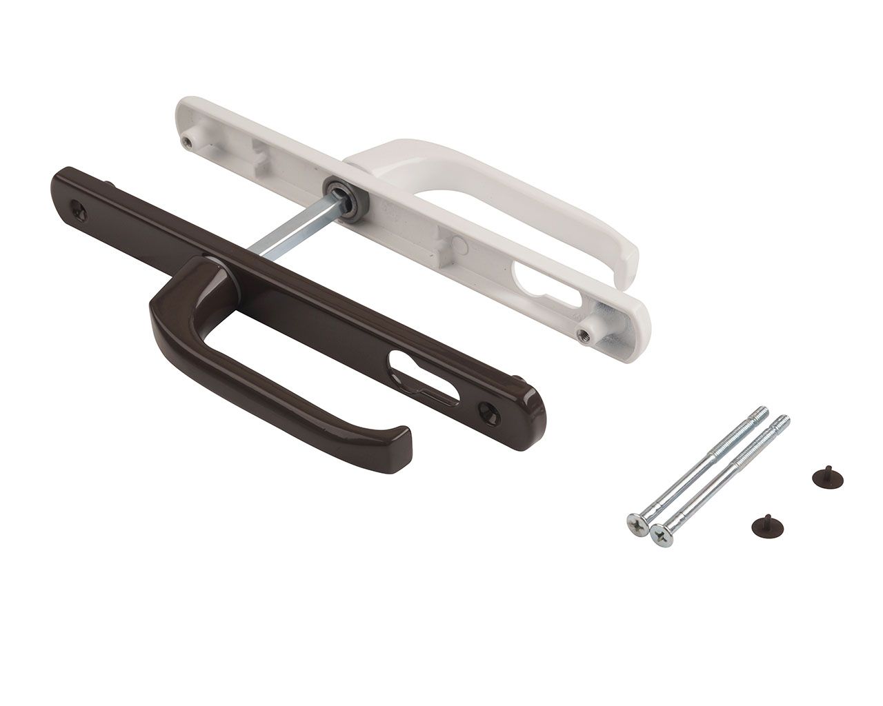 Гарнитур нажимной Elementis DENIZ, 25/92 Коричневый(внутр) -Белый (внеш). Рис. 1