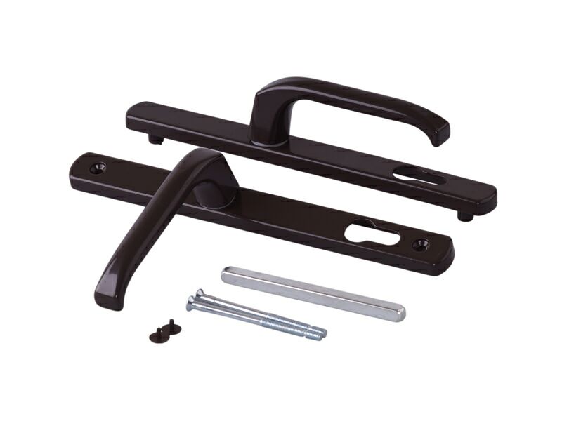 Гарнитур нажимной Elementis DENIZ, 25/92 Коричневый RAL8019. Рис. 1 Гарнитур нажимной Elementis DENIZ, 25/92 Коричневый RAL8019. Рис. 1