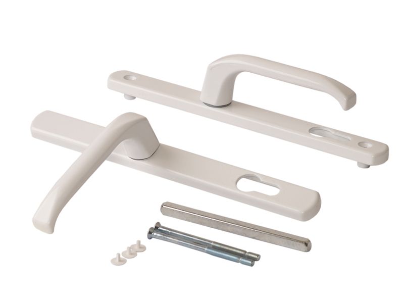 Гарнитур нажимной Elementis DENIZ подпружиненный 25/92 Белый RAL9016. Рис. 1