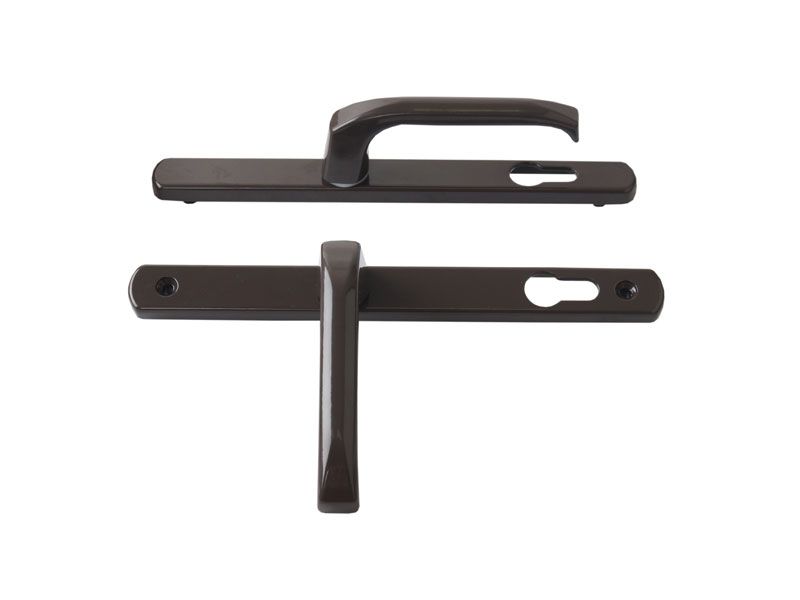 Гарнитур нажимной Elementis DENIZ подпружиненный 25/92 Коричневый RAL8019. Рис. 3 Гарнитур нажимной Elementis DENIZ подпружиненный 25/92 Коричневый RAL8019. Рис. 3