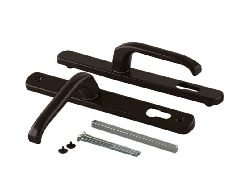 Гарнитур нажимной Elementis DENIZ подпружиненный 28/92 Коричневый RAL8019. Рис. 1