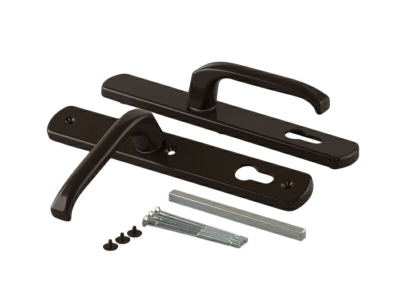 Гарнитур нажимной Elementis DENIZ подпружиненный 35/92 Коричневый RAL8019. Рис. 1