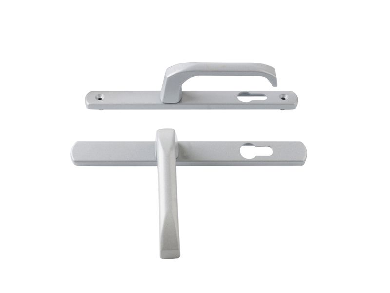 Гарнитур нажимной Elementis сплошной PZ/25/85/8 (длина штифта 120мм) Серебристый. Рис. 2