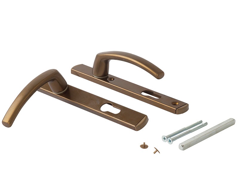 Гарнитур нажимной Maxbar FILIZ, 26/92 Бронза F04. Рис. 1