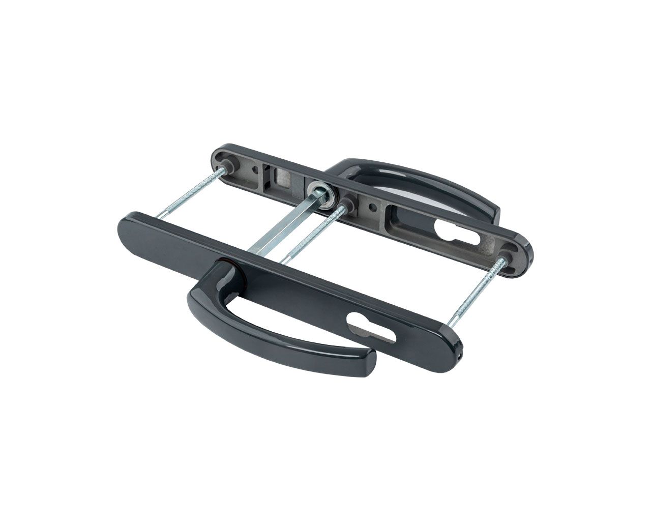 Гарнитур нажимной FKS подпруж. со сплошной накладкой 30/92 с закрытыми винтами RAL7016. Рис. 2 Гарнитур нажимной FKS подпруж. со сплошной накладкой 30/92 с закрытыми винтами RAL7016. Рис. 2