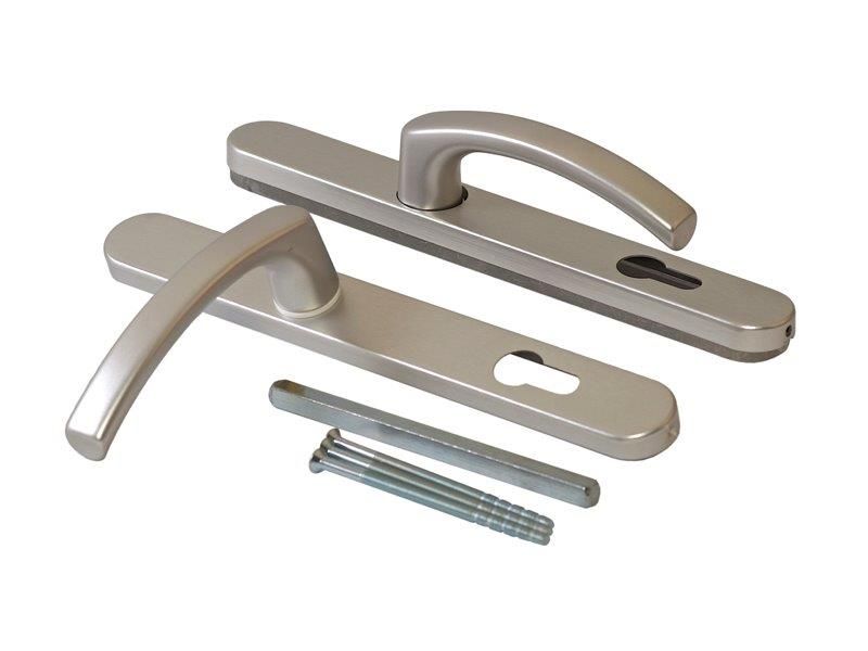 Гарнитур нажимной FKS подпруж. со сплошной накладкой 30/92 с закрытыми винтами , Серебристый. Рис. 1