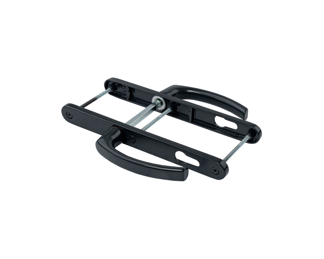 Гарнитур нажимной FKS со сплошной накладкой 26/92 подпружиненный, RAL7016. Рис. 2