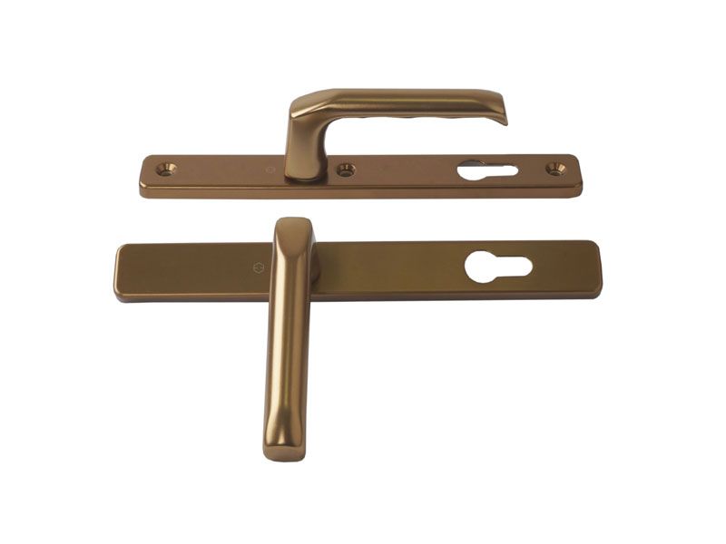 Гарнитур нажимной HOPPE London со сплошной накладкой (30 мм 67-72 мм), Бронза. Рис. 3