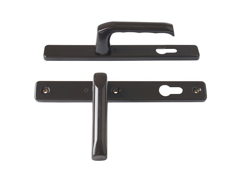 Гарнитур нажимной HOPPE London со сплошной накладкой (30 мм 67-72 мм), Коричневый. Рис. 3 Гарнитур нажимной HOPPE London со сплошной накладкой (30 мм 67-72 мм), Коричневый. Рис. 3