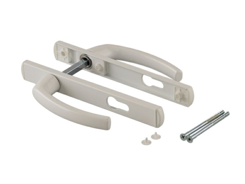 Гарнитур нажимной Maxbar FILIZ, 26/92 Белый RAL9016. Рис. 1 Гарнитур нажимной Maxbar FILIZ, 26/92 Белый RAL9016. Рис. 1