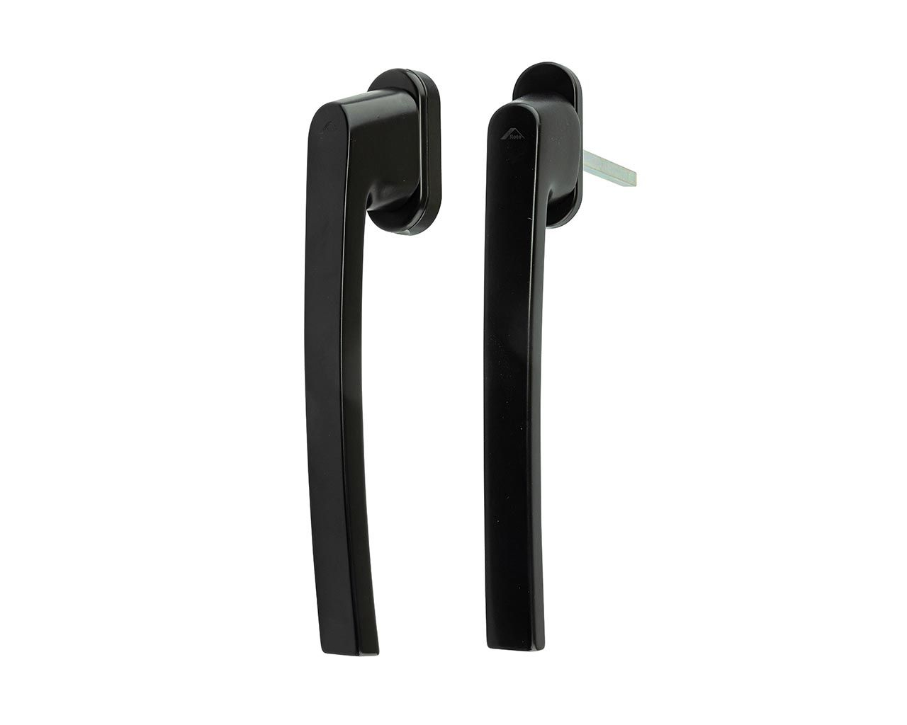 Гарнитур нажимной RotoLine Patio, 200 мм, штифт 135, черный матовый. Рис. 2 Гарнитур нажимной RotoLine Patio, 200 мм, штифт 135, черный матовый. Рис. 2