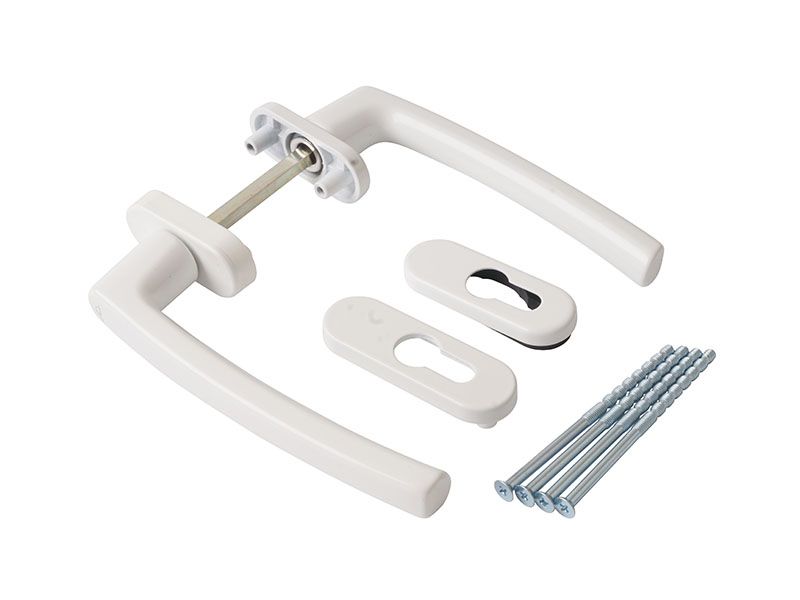 Гарнитур нажимной RotoLine Patio, белый. Рис. 1